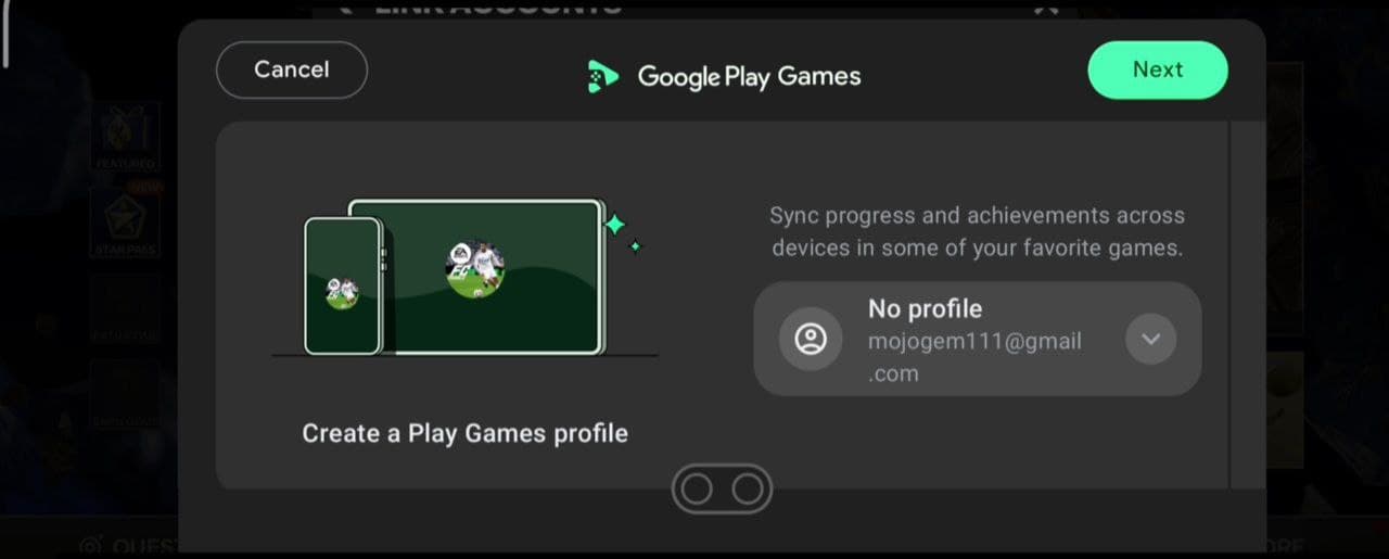 انتخاب جیمیل مد نظر