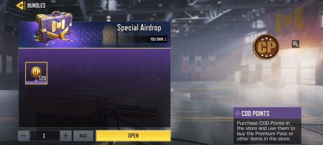 انتخاب آیتم خریداری شده