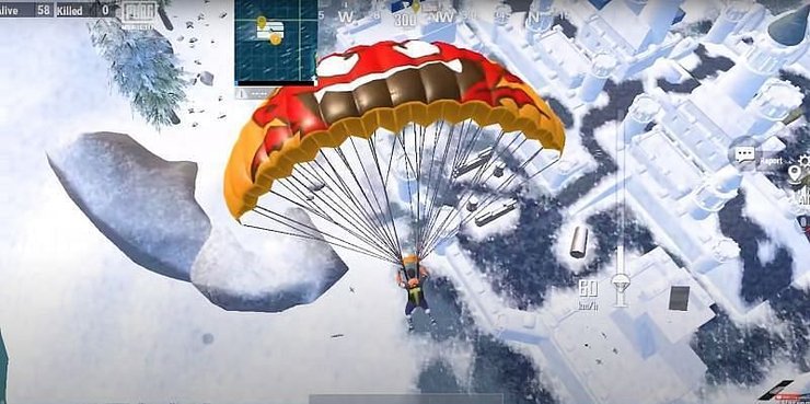 قلعه های زمستانی در آپدیت 0.20.0 پابجی موبایل لایت