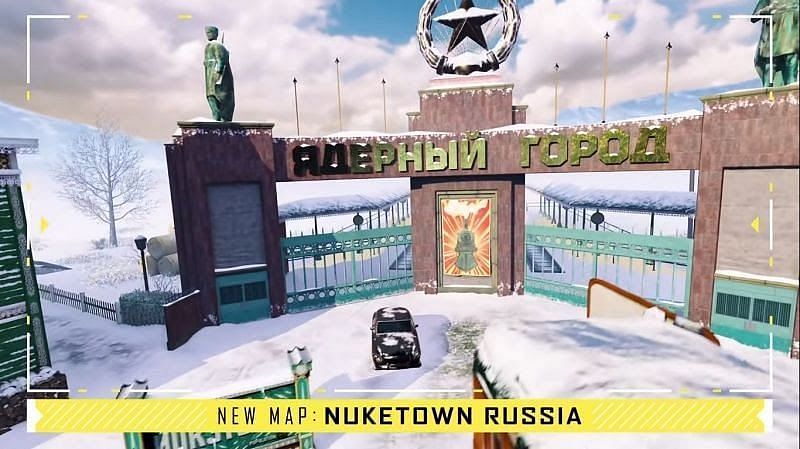 نقشه Nuketown Russia فصل 13 کالاف دیوتی موبایل